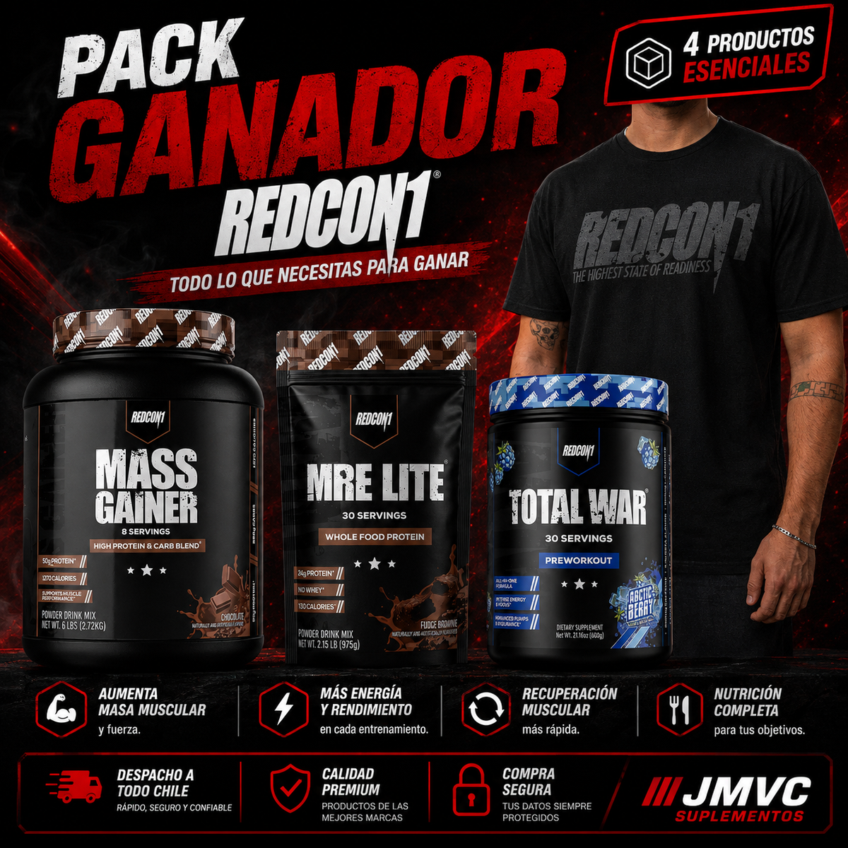 PACK GANADOR REDCON1